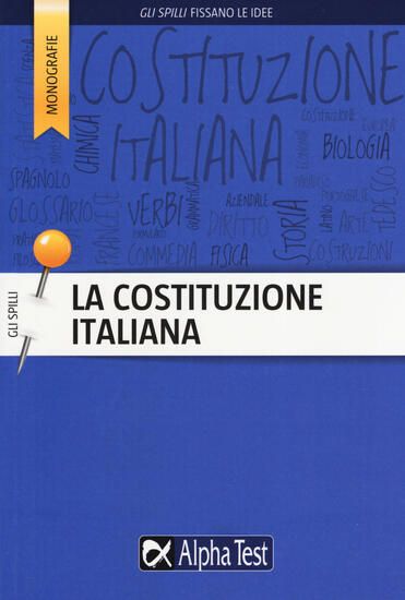 Immagine di COSTITUZIONE ITALIANA. PRESENTAZIONE E COMMENTO AGLI ARTICOLI (LA)