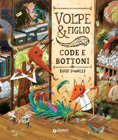 Immagine di VOLPE & FIGLIO. CODE E BOTTONI. EDIZ. A COLORI