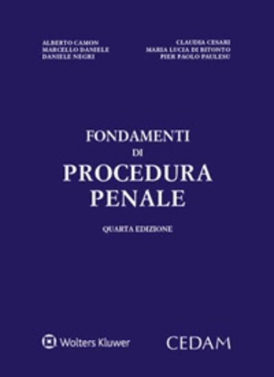 Immagine di FONDAMENTI DI PROCEDURA PENALE