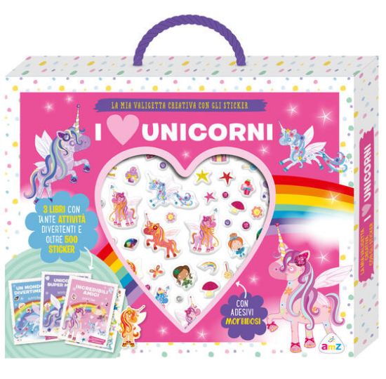 Immagine di UNICORNI. VALIGETTA CON STICKER