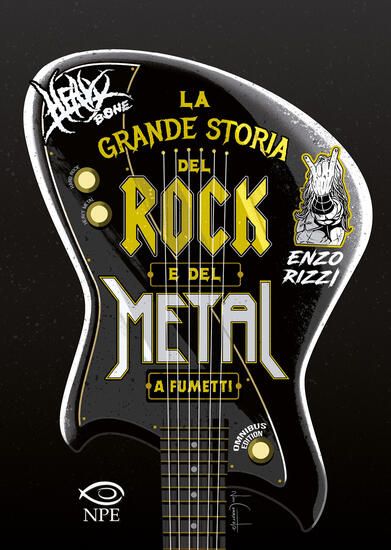 Immagine di HEAVY BONE. LA GRANDE STORIA DEL ROCK E DEL METAL A FUMETTI. OMNIBUS EDITION