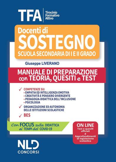 Immagine di DOCENTI DI SOSTEGNO SCUOLA SECONDARIA DI I E II GRADO MANUALE 2021