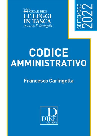 Immagine di CODICE AMMINISTRATIVO POCKET. SETTEMBRE 2022