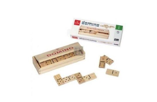 Immagine di DAL NEGRO 53817 DOMINO IN LEGNO CON SCATOLA