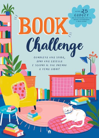 Immagine di BOOK CHALLENGE. COMPLETA UNA SFIDA, APRI UNA CASELLA E SCOPRI IL TUO PREMIO A TEMA LIBRI!