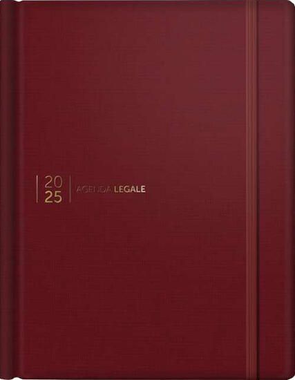 Immagine di AGENDA LEGALE 2025 - CHERRY RED - ROSSO