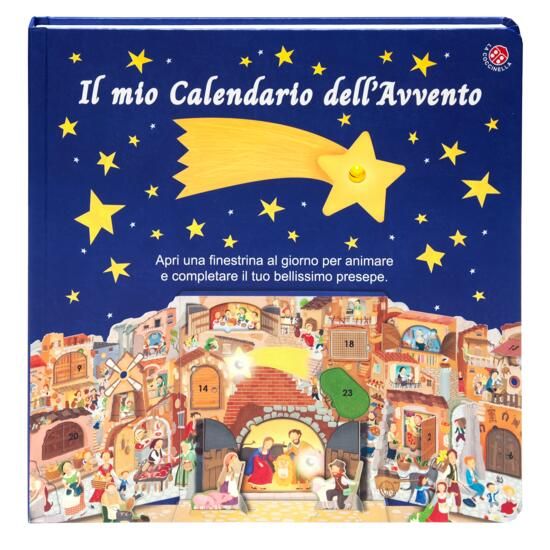 Immagine di MIO CALENDARIO DELL`AVVENTO. APRI UNA FINESTRELLA AL GIORNO E COSTRUISCI IL TUO PRESEPE. EDIZ. A...