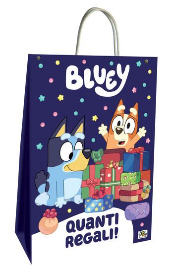 Immagine di QUANTI REGALI! BAG. BLUEY. EDIZ. A COLORI. EDIZ. A SPIRALE