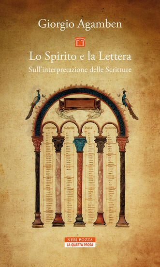 Immagine di SPIRITO E LA LETTERA. SULL`INTERPRETAZIONE DELLE SCRITTURE (LO)