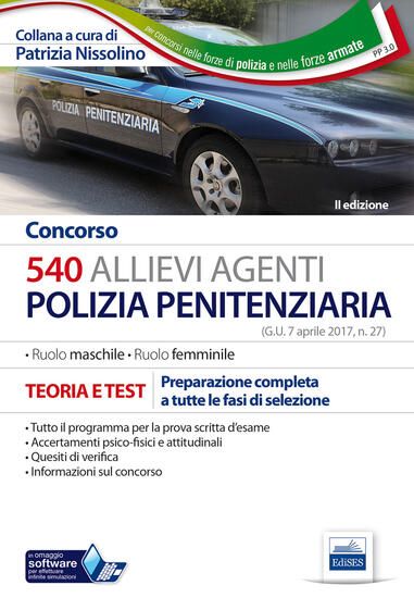 Immagine di CONCORSO 540 ALLIEVI AGENTI POLIZIA PENITENZIARIA