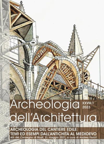 Immagine di ARCHEOLOGIA DELL`ARCHITETTURA (2023) VOL.1 - VOLUME 1