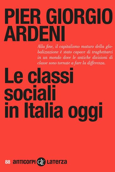 Immagine di CLASSI SOCIALI IN ITALIA OGGI (LE)