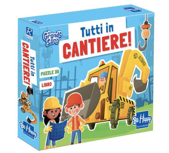 Immagine di TUTTI IN CANTIERE. DA GRANDE SARO`. CON PUZZLE