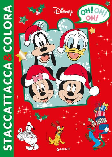 Immagine di OH! OH! OH!. STACCATTACCA&COLORA. NATALE. EDIZ. A COLORI