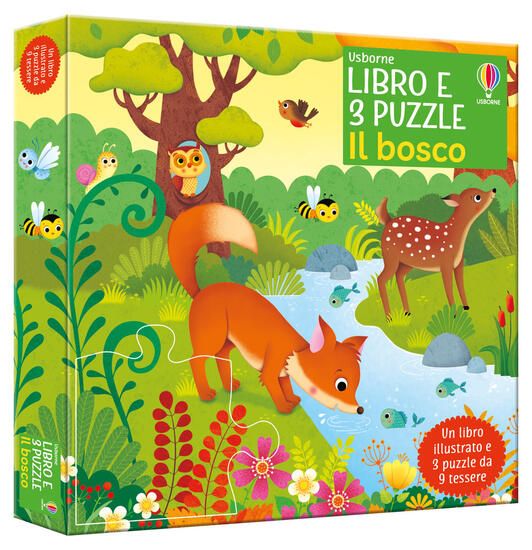 Immagine di BOSCO. EDIZ. A COLORI. CON 3 PUZZLE (IL)