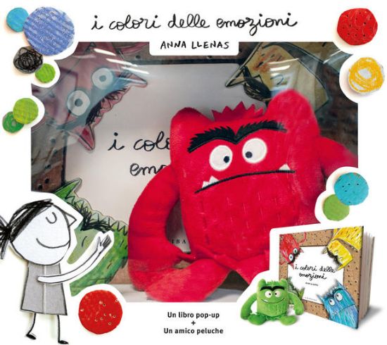 Immagine di COLORI DELLE EMOZIONI POP UP. EDIZ. A COLORI. CON MINI PELUCHE ROSSO (I)