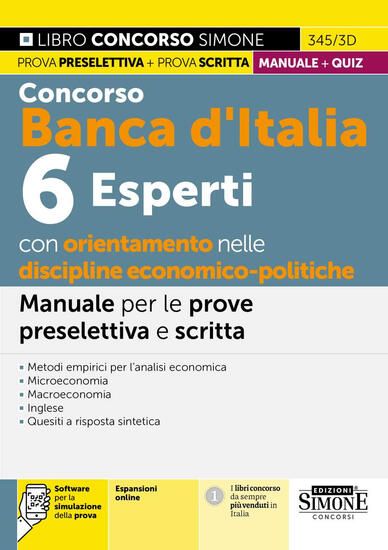 Immagine di CONCORSO BANCA D`ITALIA. 6 ESPERTI CON ORIENTAMENTO NELLE DISCIPLINE ECONOMICO-POLITICHE.