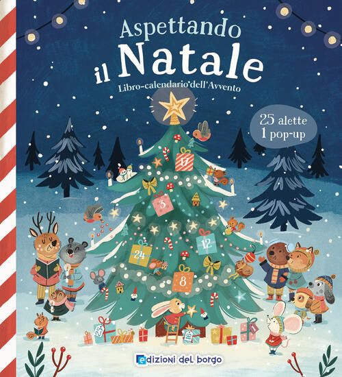 Immagine di ASPETTANDO IL NATALE. LIBRO-CALENDARIO DELL`AVVENTO. EDIZ. A COLORI