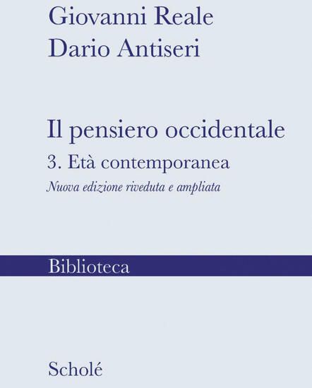 Immagine di PENSIERO OCCIDENTALE. NUOVA EDIZ. (IL). VOL. 3: L` ETA` CONTEMPORANEA