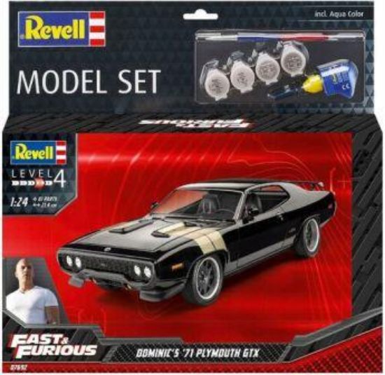 Immagine di FAST AND FURIOUS DOMINC`S 71 PLYMOUTH GTX - MODELLISMO