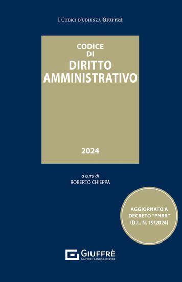 Immagine di CODICE DI DIRITTO AMMINISTRATIVO