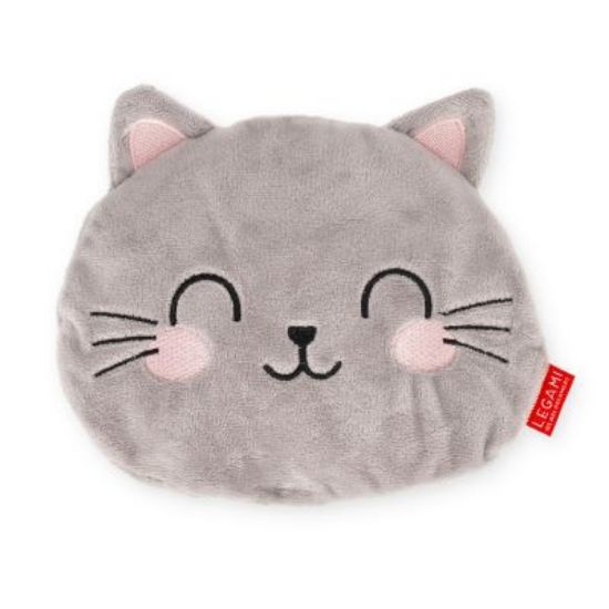 Immagine di MINI CUSCINO TERMICO CON SEMI DI LINO - WARM CUDDLES - KITTY