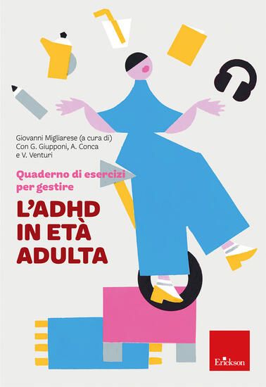 Immagine di QUADERNO DI ESERCIZI PER GESTIRE L`ADHD IN ETA` ADULTA