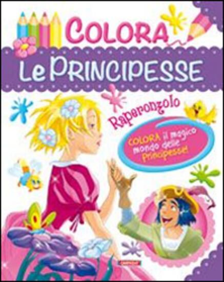 Immagine di COLORA LE PRINCIPESSE - RAPERONZOLO