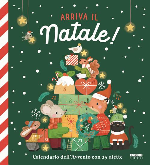 Immagine di ARRIVA IL NATALE! CALENDARIO DELL`AVVENTO CON 25 ALETTE. EDIZ. A COLORI