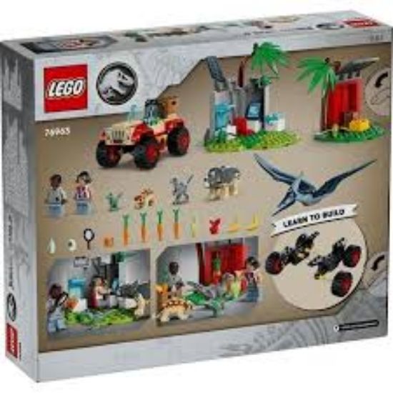 Immagine di LEGO JURASSIC WORLD CENTRO DI SOCCORSO DEI BABY DINOSAURI 76963