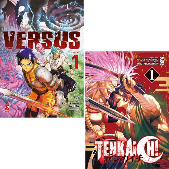 Immagine di VERSUS VOL. 1-TENKAICHI VOL. 1. BUNDLE EDITION. CON 2 ILLUSTRATION CARD