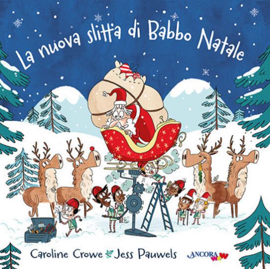 Immagine di NUOVA SLITTA DI BABBO NATALE. EDIZ. A COLORI (LA)